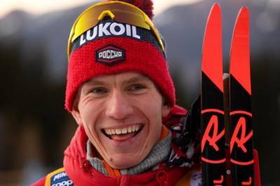 Российский лыжник Большунов занял второе место в спринте на «Тур де Ски‎»