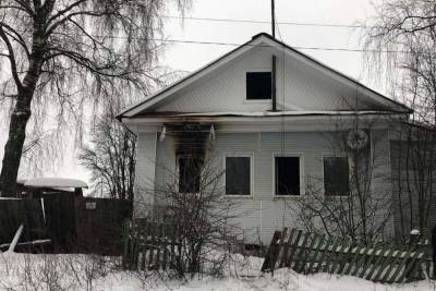 В Тверской области утром 1 января бабушка сгорела в доме