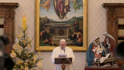 Папа Франциск призвал народы к миру в своем новогоднем обращении