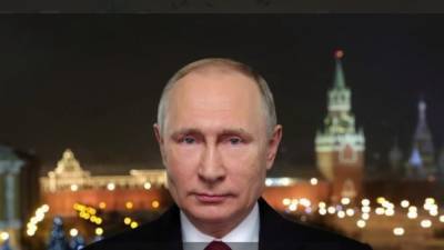 Российский телеканал извинился за некорректное изображение Путина в Новый год