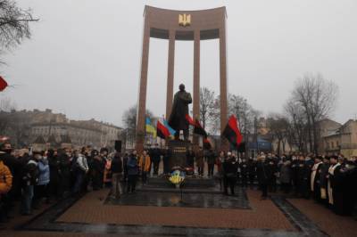 Во Львове отметили годовщину со дня рождения Степана Бандеры
