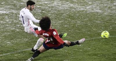 Отмененный гол и обильный снегопад: "Реал" сенсационно потерял очки в матче с аутсайдером Ла Лиги