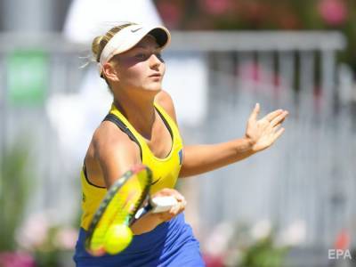 В третий круг турнира в Абу-Даби вышло две украинские теннисистки