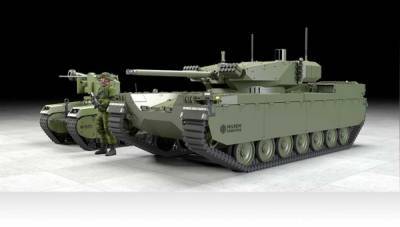 Эстонцы продемонстрировали свой новейший авиадесантируемый беспилотный танк