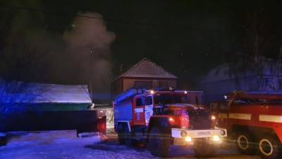 В Тюменской области расследуют причины пожара в жилом доме