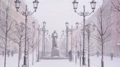 С каждым днём холоднее: Петербург ждет аномально морозное воскресенье