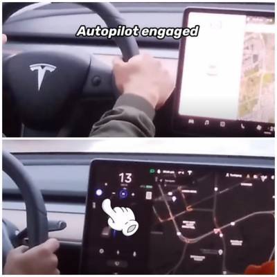 Блогер хотел сдать тест на вождение с помощью автопилота Tesla