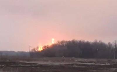 Взрыв в Лубнах: "факельное горение" уже не наблюдается