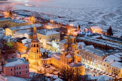 Нижний Новгород стал новогодней столицей России 2022 года
