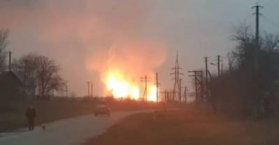 Взрыв на газопроводе в Лубнах: горение устранено, готовится восстановление газоснабжения