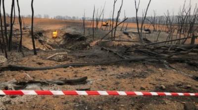 Спасатели потушили пламя на месте взрыва газопровода в Полтавской области