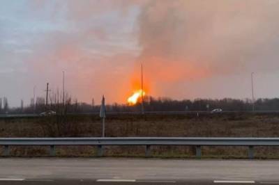 В Полтавской области погасло пламя на месте взрыва магистрального газопровода - vkcyprus.com - Полтавская обл. - Ужгород - район Лубенский