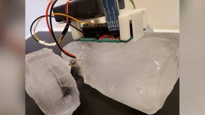 Ученые из США создали первого робота изо льда для изучения Антарктиды