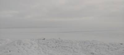 Губа Онежского озера затянулась льдом (ФОТО)