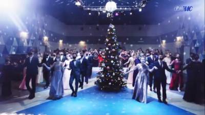 В Волковыске состоялся Рождественский бал для старшеклассников школ и гимназий района (видео)