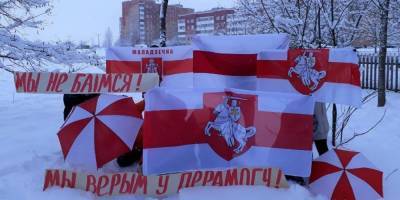 Белорусы традиционно вышли на воскресные протесты. Акции солидарности прошли в Киеве и Львове