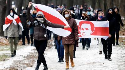 В Беларуси прошли воскресные протестные акции
