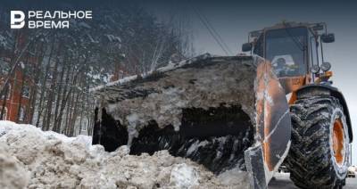 С улиц Казани с начала зимнего сезона вывезли более 170 тыс. тонн снега - realnoevremya.ru - Казань - Татарстан