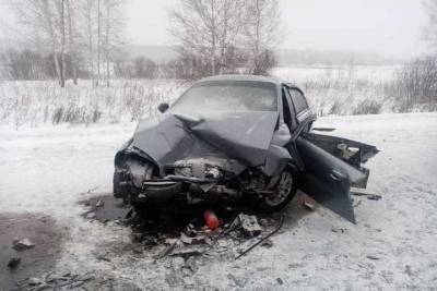 Женщина погибла и пять человек пострадали в лобовом ДТП в Новосибирской области