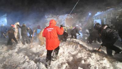 В Норильске найдены все погребённые под снежной лавиной