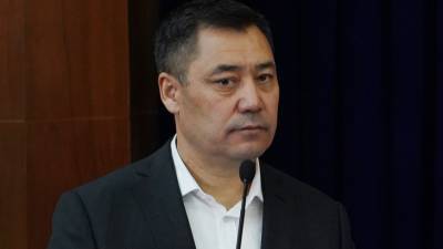 Жапаров признался, что не ожидал такой большой поддержки от кыргызстанцев