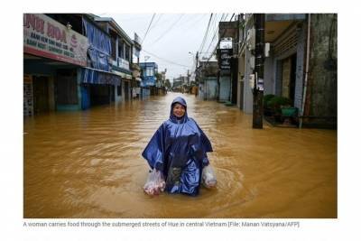 Во Вьетнаме начался кризис из-за тайфунов и наводнений 2020 года