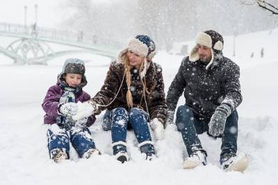 Рабочая неделя в Петербурге начнется с потепления до -10 и небольшого снегопада