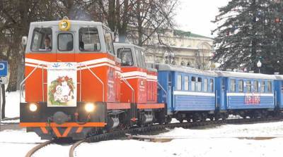 "Новогодний экспресс" Детской железной дороги в период праздников перевез более 4 тыс. пассажиров