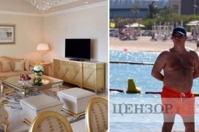 Отстраненный глава КСУ Тупицкий отдыхает в Дубае, арендуя роскошную виллу за 300 тыс. грн в сутки, - СМИ