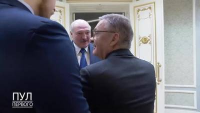 Лукашенко встретился с президентом IIHF по поводу хоккейного ЧМ-2021
