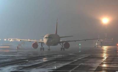 В краснодарском аэропорту из-за непогоды задерживается рейс в Тюмень