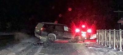 Четыре автомобиля столкнулись на заснеженной трассе в Карелии (ФОТО и ВИДЕО)