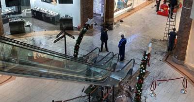 В Калининграде затопило один из торговых центров (фото, видео)