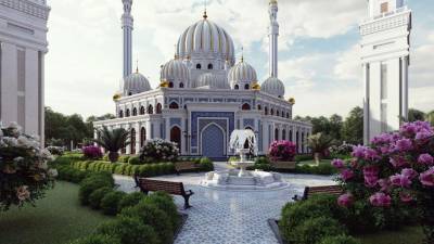 В Грозном началось строительство мечети имени Рамзана Кадырова