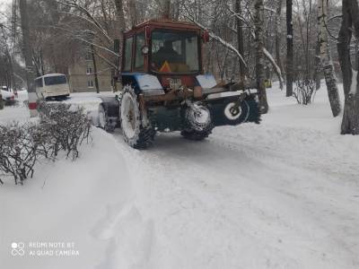 Ульяновцам напомнили правила уборки снега и наледи