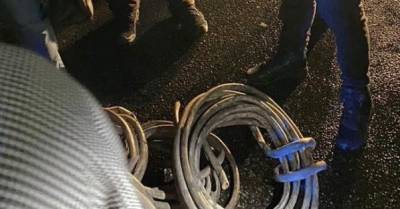 В центре Харькова задержали полицейских, воровавших кабели спецсвязи — СБУ