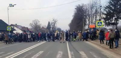 На Буковине протестуют против повышения тарифов на газ