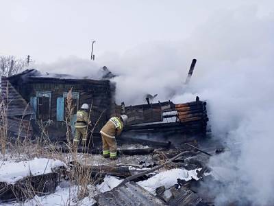 В новогодние праздники в Курганской области на пожарах погибли девять человек