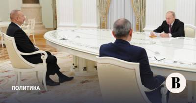 Путин назвал задачи трехсторонней рабочей группы по Карабаху