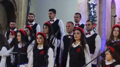 Артисты из ансамбля Черноморского флота завершили гастроли по Сирии