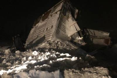 Разрушенный лавиной дом в Норильске построили самовольно