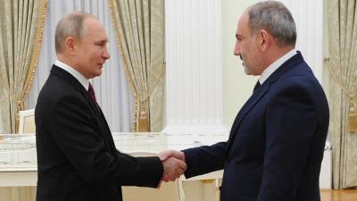 Переговоры Путина с Алиевым и Пашиняном по Карабаху завершились