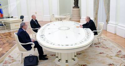 Переговоры Путина, Пашиняна и Алиева в Москве завершились