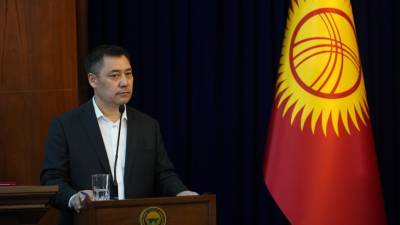 США признали Жапарова избранным президентом Кыргызстана