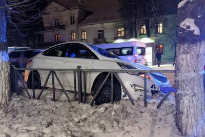 На улице Октярьской в Рязани произошло массовое ДТП