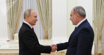 Стартовала двусторонняя встреча Никола Пашиняна и Владимира Путина