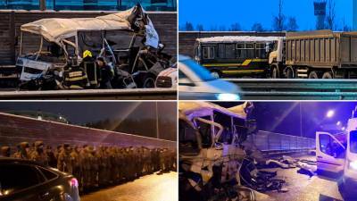 По факту ДТП с военными автобусами в Подмосковье завели уголовное дело