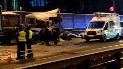 Четверо военных погибли, 42 пострадали в ДТП с грузовиком в Подмосоквье