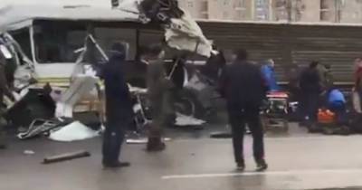 В Минобороны уточнили число пострадавших в аварии с участием самосвала и военных автобусов в Подмосковье