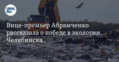 Вице-премьер Абрамченко рассказала о победе в экологии Челябинска